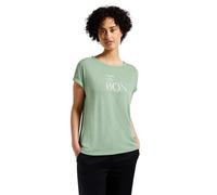 Street One Camiseta de Mujer con Palabra, Verde Jade Suave, 44