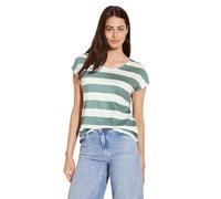 Street One Camiseta LS_Two-Color Stripemix, Women's, Touch of Dune, 48