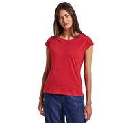 Street One Camiseta para Mujer con Cinta Decorativa, Glory Red, 48