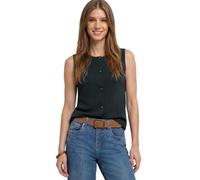 Street One Chaleco de Punto Deep Bound Green 46