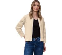 Street One Chaqueta con Aspecto de Seda, Color Gris, Talla 38
