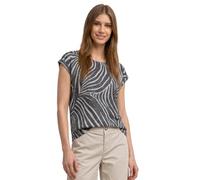 Street One Dropped Shoulder - Camiseta con Hombros Descubiertos, Color Negro 42