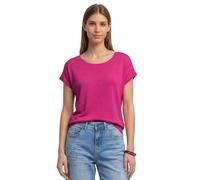 Street One Dropped Shoulder Camiseta de Cuello Redondo Magenta Dream 42