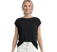 Street One Dropped Shoulder Shirt mit Raffung Black 38