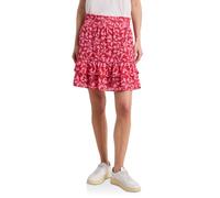 Street One Falda de Ciffon Estampada Salsa Red 38