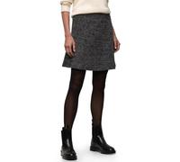 Street One Falda Jaspeada para Mujer 3610178, Negro, 38