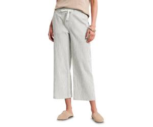 Street One Gestrefite - Pantalones de Pierna Ancha, Color Blanco 36
