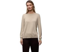 Street One Jersey básico de algodón, Color Beige, Talla 38