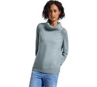 Street One Jersey de Mujer con Cuello Alto, Nile Blue Mel., 38