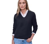 Street One Jersey en Color Liso Azul Marino 34