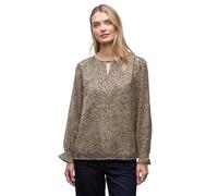 Street One Leo - Túnica de Gasa, Color Beige, Talla 36