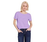 Street One LS_Solid Roundneck Blouse W St Camiseta, Women's, Smell of Lavender, 42