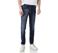 Street One MEN 3714057 Vaqueros Ajustados, Indigo Blue Wash, 32W x 32L para Hombre