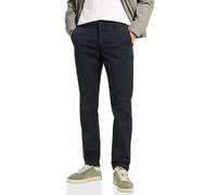 Street One Men Chino con Cintura elástica Dark Ink Blue 32