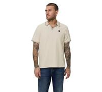 Street One Men Polo de Estructura White Sand S