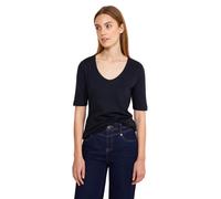 Street One Palmira, Camiseta Básica de Manga Corta para Mujer, Azul, 44