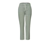 Street One Pantalones Slim Leg Melange Mint Leaf 46