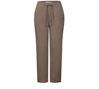 Street One A378974 Pantalones de Muselina de Pierna Ancha, Mute Mocha, 42W / 28L Mujeres