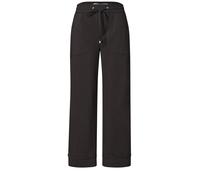 Street One Pantalones de Pierna Recta para Mujer de Corte Informal con Turn-up 3818721, Black Coffee, 46W / 28L