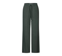 Street One A379202 Pantalones con Estructura de Pierna Ancha, Verde Medio, 42 Mujeres