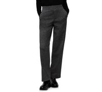 Street One Pantalones de Jacquard de Pierna Recta Gravel Grey Mel. 42
