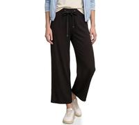 Street One Pantalones de Pierna Ancha, Color Negro, 40