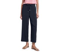 STREET ONE Pantalones de Pierna Ancha para Mujer, Azul Intenso, 36W / 26L