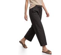 Street One Pantalones de Pierna Recta de Corte Informal con Turn-up Black Coffee 44