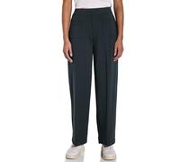 Street One Pantalones de Pierna Recta, Verde Oscuro, 38W / 28L