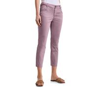 Street One Pantalones de Pierna Slim 7/8 Dusty Berry 42