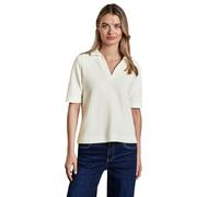 Street One Polo con Estructura, Blanco Crudo, 44