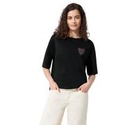 Street One Studio Camiseta con Estampado de corazón en Aspecto Leo Black 40