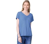 Street One Studio Camiseta de Mujer con Cuello en V, Sunset Blue, 38