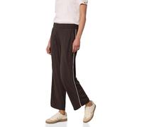Street One Studio Culotte de Pierna Ancha con Piping Hide Brown 42