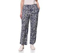 Street One Studio Culotte Estampado para Mujer, Dark Void Blue, 34W / 28L