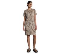 STREET ONE STUDIO F144396 Vestido de Terciopelo Estampado Leo, Creamy Brown, 42 Mujeres