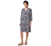 Street One Studio F144576 Vestido de túnica con Estampado, Dark Void Blue, 48 Mujeres