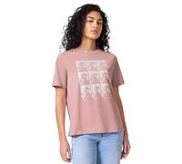 Street One Studio F323594 Camiseta de Aspecto Lavado con Estampado, Postre Rosa, 44 Mujeres
