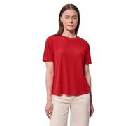Street One Studio F323605 Camiseta con Aspecto de Punto, Mandarin Red, 44 Mujeres