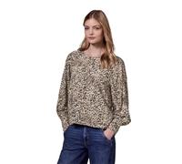 STREET ONE STUDIO F345565 Blusa raglán Leo, Creamy Brown, 48 Mujeres
