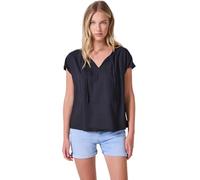 Street One Studio F345838 Blusa con Fruncido, Dark Void Blue, 44 Mujeres