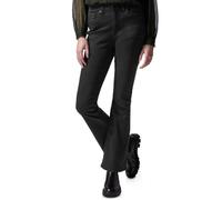 Street One Studio F378440 Style LTD QR_Studio_Skinny Flare,HW, Black Rinse, 27W / 30L Mujeres