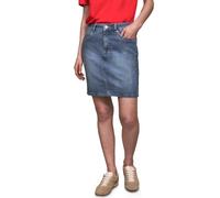 Street One Studio Falda Vaquera Corta Light Mid Blue Washed 34