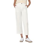 Street One Studio Straight Leg Pantalón Off White 38, Blanco Crudo, 38W / 28L