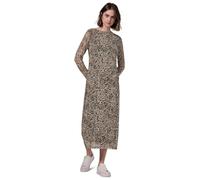 STREET ONE STUDIO Vestido de Malla con Estampado Leo, Creamy Brown, 42