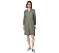 Street One Studio Vestido de Mujer con Volantes, Pale Mud Green, 44