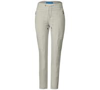 Street One Style Ltd Qr Bonny Cargo Trave Pantalones, Women's, Dolomite Stone, 42W x 28L