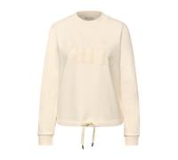 Street One 3017279 Sudadera con Estampado, Beige Suave, 36 para Mujer