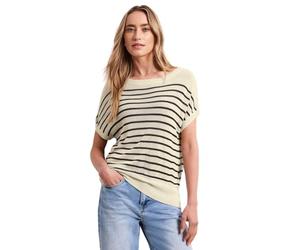 Street One Suéter de Rayas Soft Beige 44