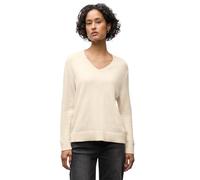 Street One Suéter Suave de Cuello en V, Color Beige, Talla 40